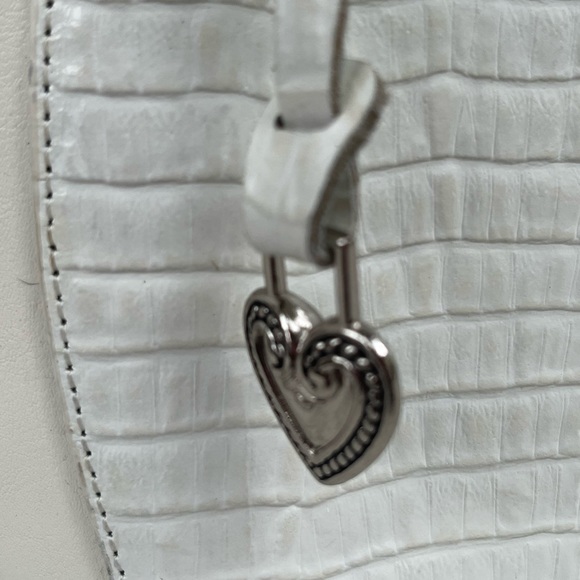 WHITE LEATHER BAG - Picture 5 of 7